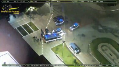 Maxi operazione delle forze dell’ordine a Perugia Fontivegge, coinvolto anche un elicottero 13