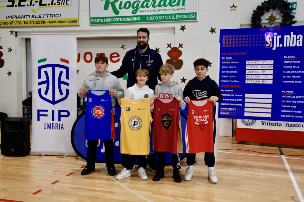Via alla stagione Jr. NBA FIP: pure in Umbria il Draft Under 13, con l’abbinamento delle società della regione alle squadre della NBA 40 Via alla stagione Jr. NBA FIP: pure in Umbria il Draft Under 13, con l’abbinamento delle società della regione alle squadre della NBA 39