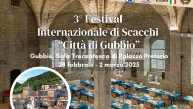 Gubbio capitale degli scacchi: il Festival Internazionale richiama oltre 170 giocatori 15