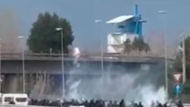 Scontri tra 350 tifosi di Lucchese e Perugia all'altezza dell'area di servizio Versilia 11