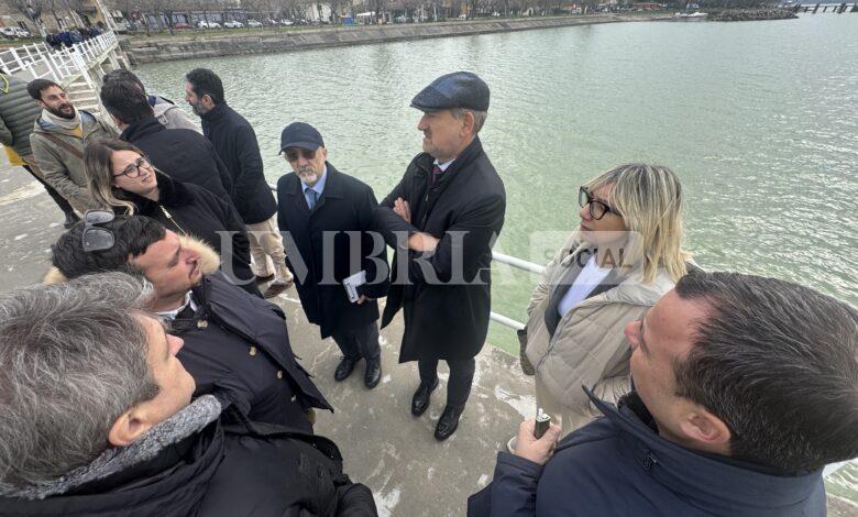 Lago Trasimeno, la ricognizione del Commissario Dell’Acqua e il confronto con agli amministratori regionali e locali 1