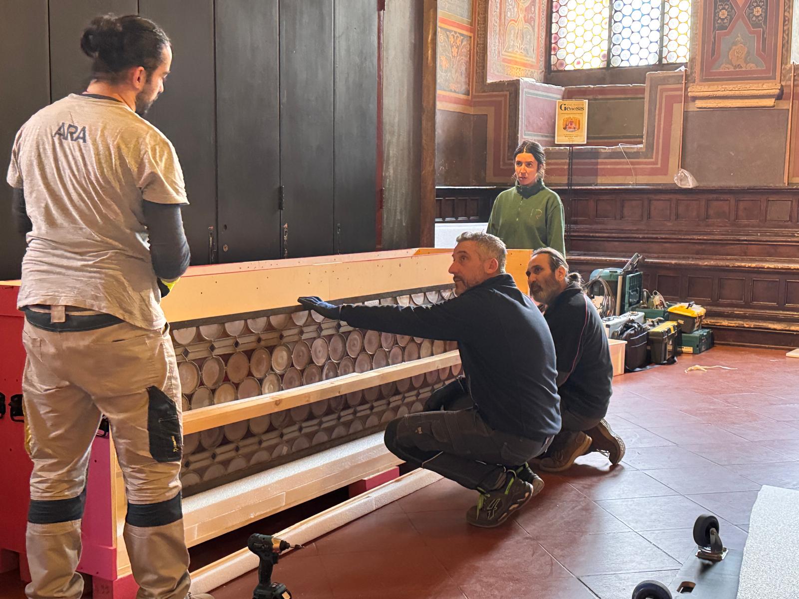 Art bonus Perugia: in partenza per il restauro due vetrate della sala dei Notari 3