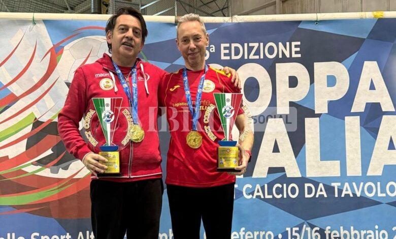 Coppa Italia di Subbuteo Calcio Tavolo: vincono due perugini a Colleferro 2 Coppa Italia di Subbuteo Calcio Tavolo: vincono due perugini a Colleferro 1