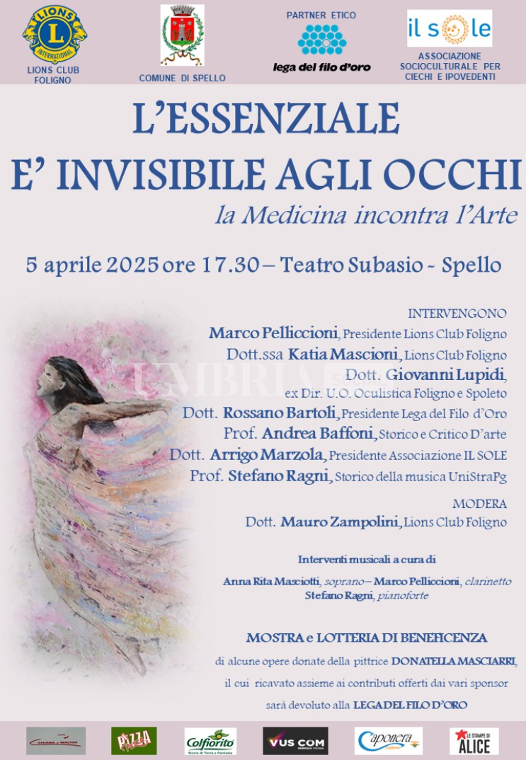 A Spello la medicina incontra l'arte, in un convegno su vista e inclusione 3