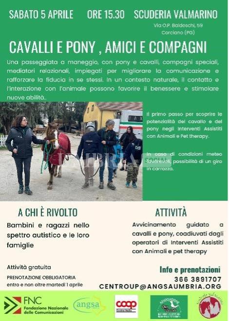 Il 5 aprile la Scuderia Valmarino apre le porte al progetto Equilibri Equini per bambini nello spettro autistico 3