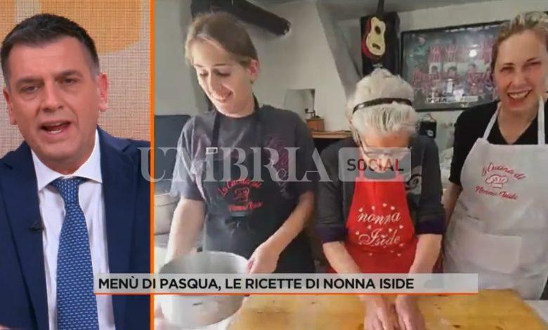 Nonna Iside porta la tradizione umbra in diretta su Rete 4 con le sue celebri Pizze di Pasqua 2 Nonna Iside porta la tradizione umbra in diretta su Rete 4 con le sue celebri Pizze di Pasqua 1