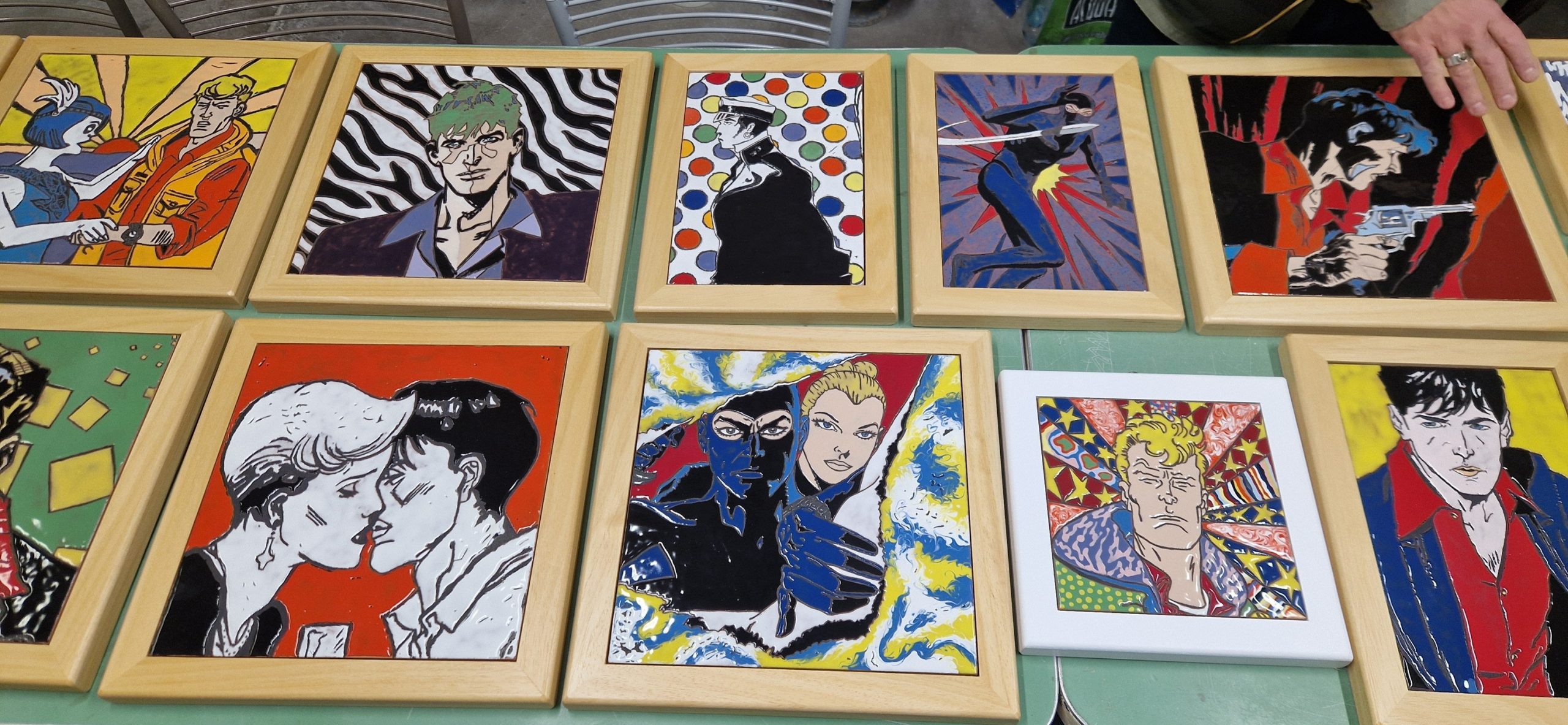 Sabato 5 aprile apre a Deruta la mostra "Fumetto e Ceramica" 9