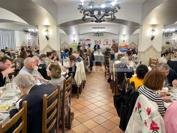 Amministrative Assisi 2025, in trecento a cena con il candidato Valter Stoppini 3