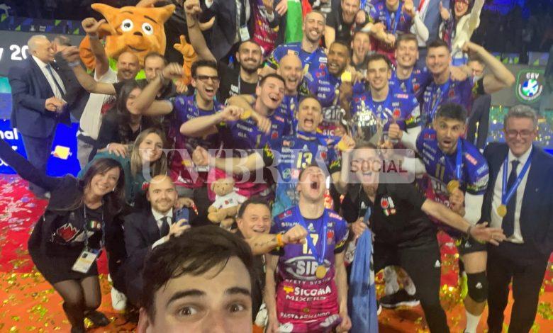 La Sir Volley Perugia scrive la storia, è campione d’Europa 1