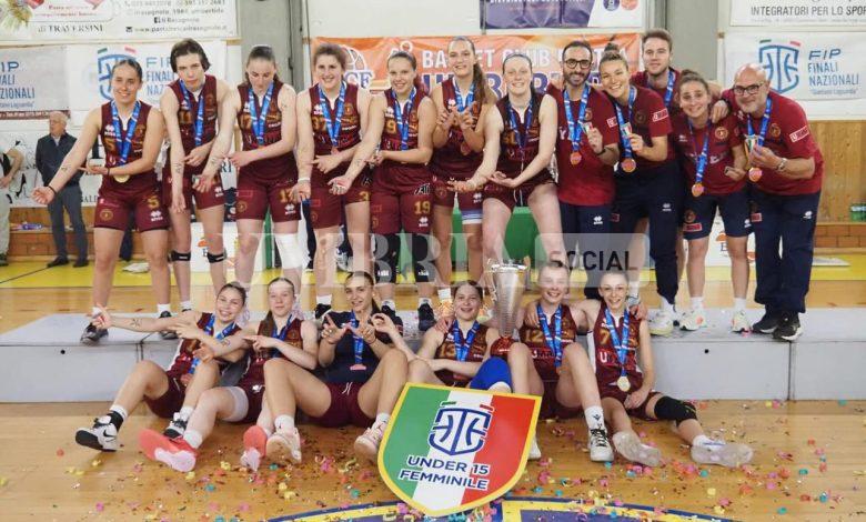 Basket femminile U15, Umana Reyer Venezia campione d’Italia: successo ad Umbertide e Città di Castello 1