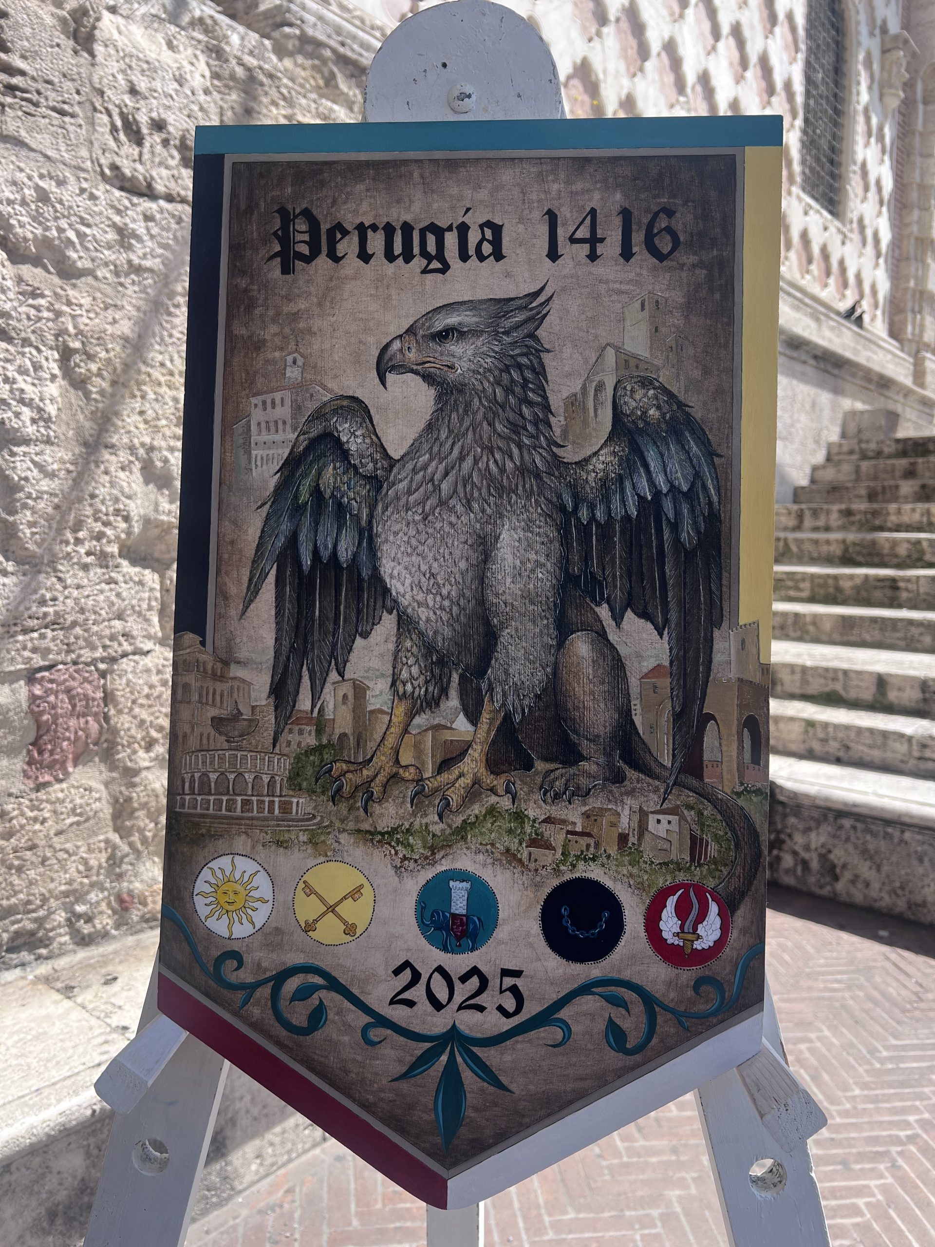 Perugia 1416, Svelatura del Palio d’Artista: la vincitrice è Francesca Biancalana (foto) 54 Perugia 1416, Svelatura del Palio d’Artista: la vincitrice è Francesca Biancalana (foto) 53