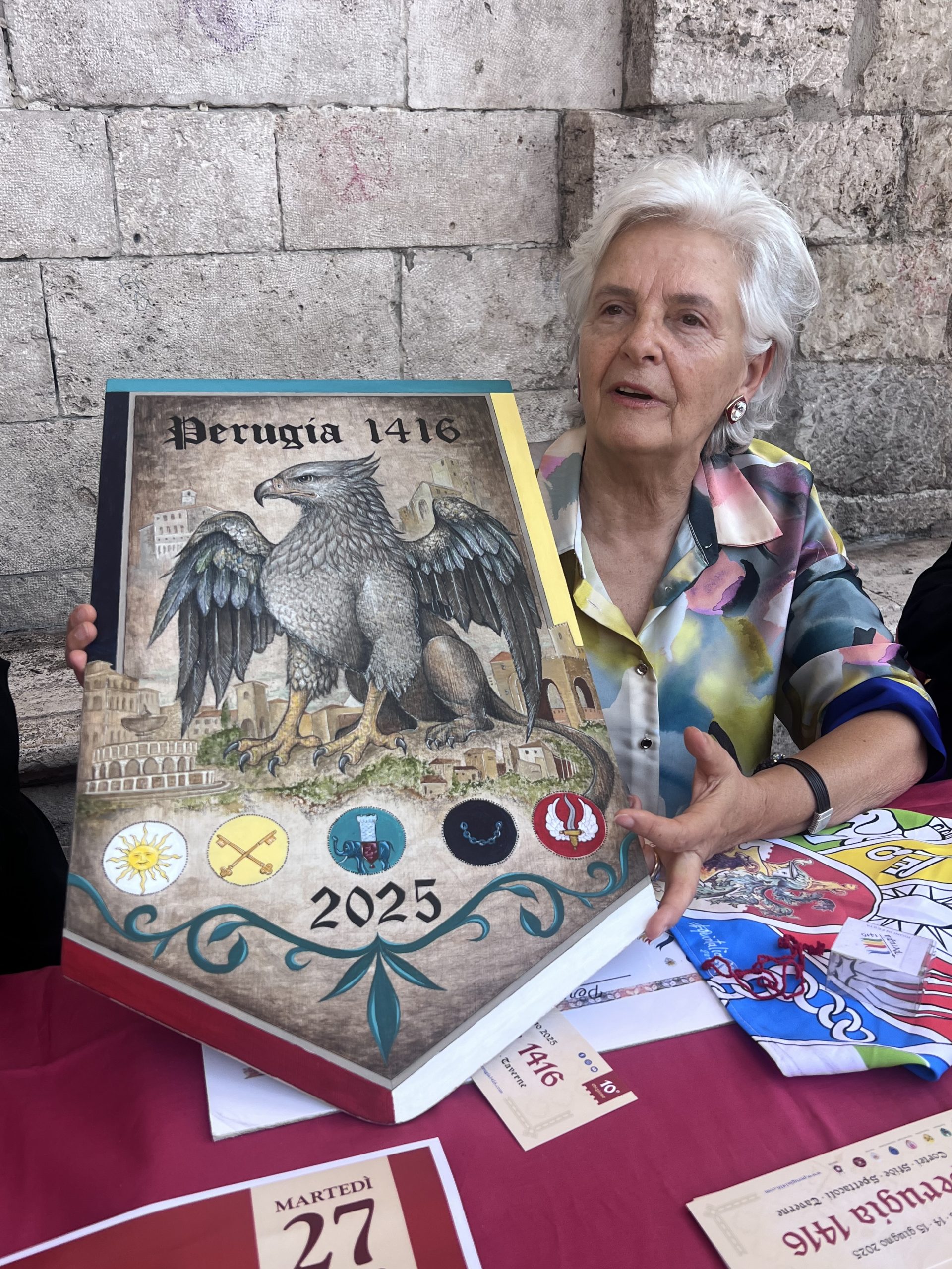 Perugia 1416, Svelatura del Palio d’Artista: la vincitrice è Francesca Biancalana (foto) 68 Perugia 1416, Svelatura del Palio d’Artista: la vincitrice è Francesca Biancalana (foto) 67