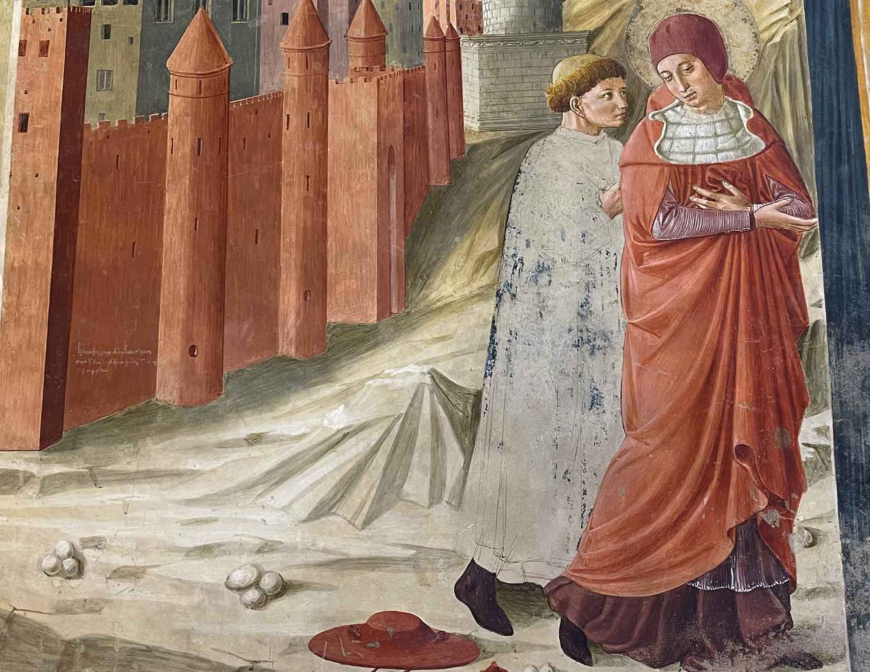 Sui muri la voce del passato: speciale visita ai graffiti di Montefalco 7