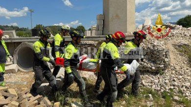 I vigili del fuoco di Umbria, Marche e Abruzzo si addestrano per ritrovare le persone sepolte tra le macerie 10 I vigili del fuoco di Umbria, Marche e Abruzzo si addestrano per ritrovare le persone sepolte tra le macerie 9