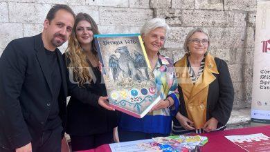 Perugia 1416, Svelatura del Palio d’Artista: la vincitrice è Francesca Biancalana (foto) 11