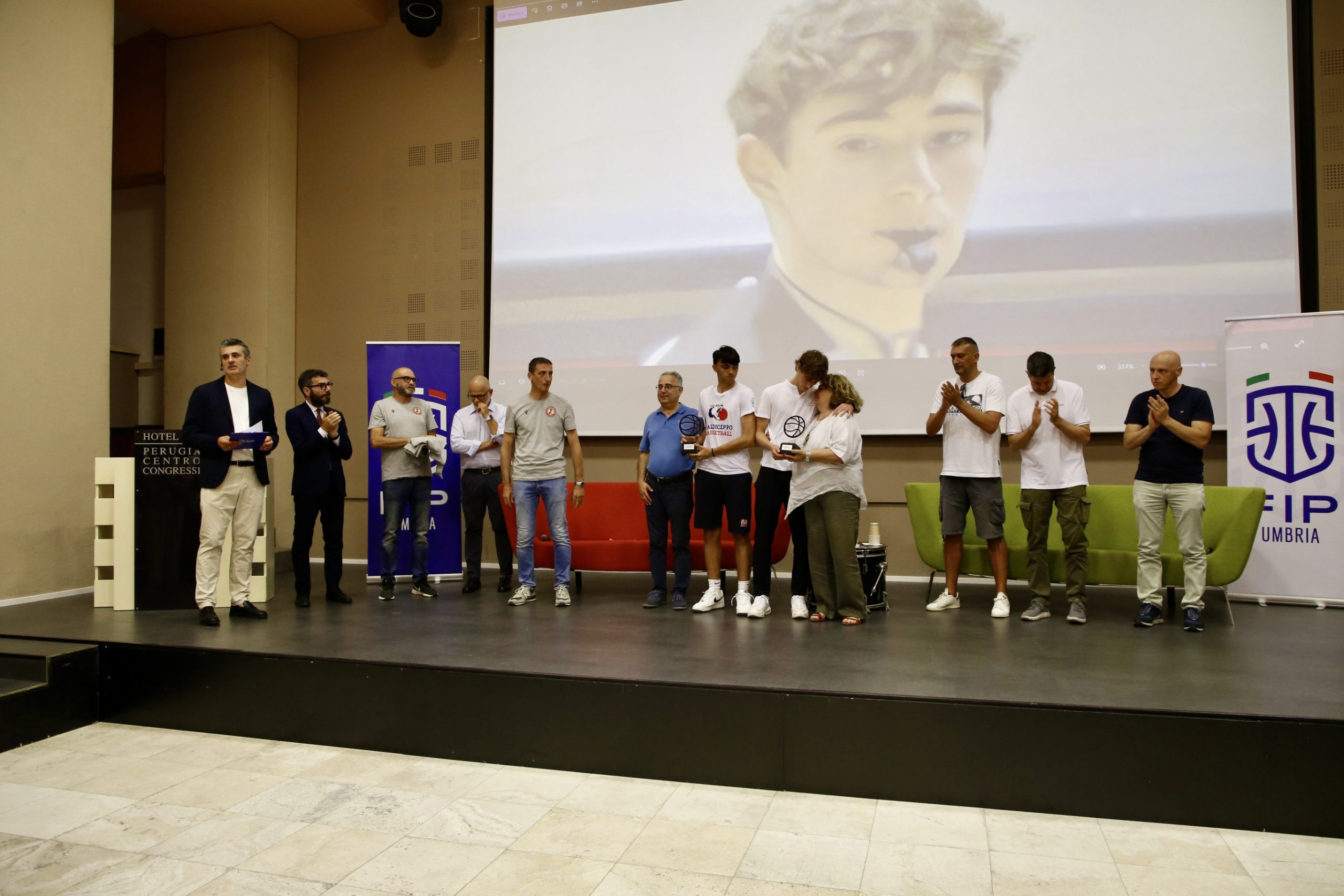 Gran Galà del Basket Umbro all'Hotel Giò di Perugia: toccante il ricordo di Giovanni Spedaletti Trabalza (foto) 49