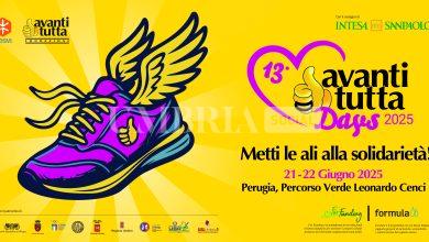Avanti Tutta Days 2025: sport, salute e solidarietà protagonisti a Perugia il 21 e 22 giugno 2