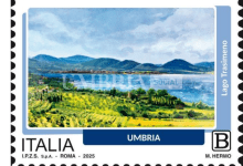 Il lago Trasimeno tra le bellezze d'Italia immortalate in un francobollo 33