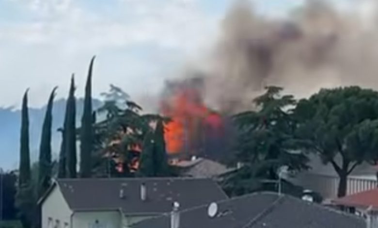 Incendio a Corvia, domante le fiamme: in salvo tutti gli animali dei vicini canile e gattile 1