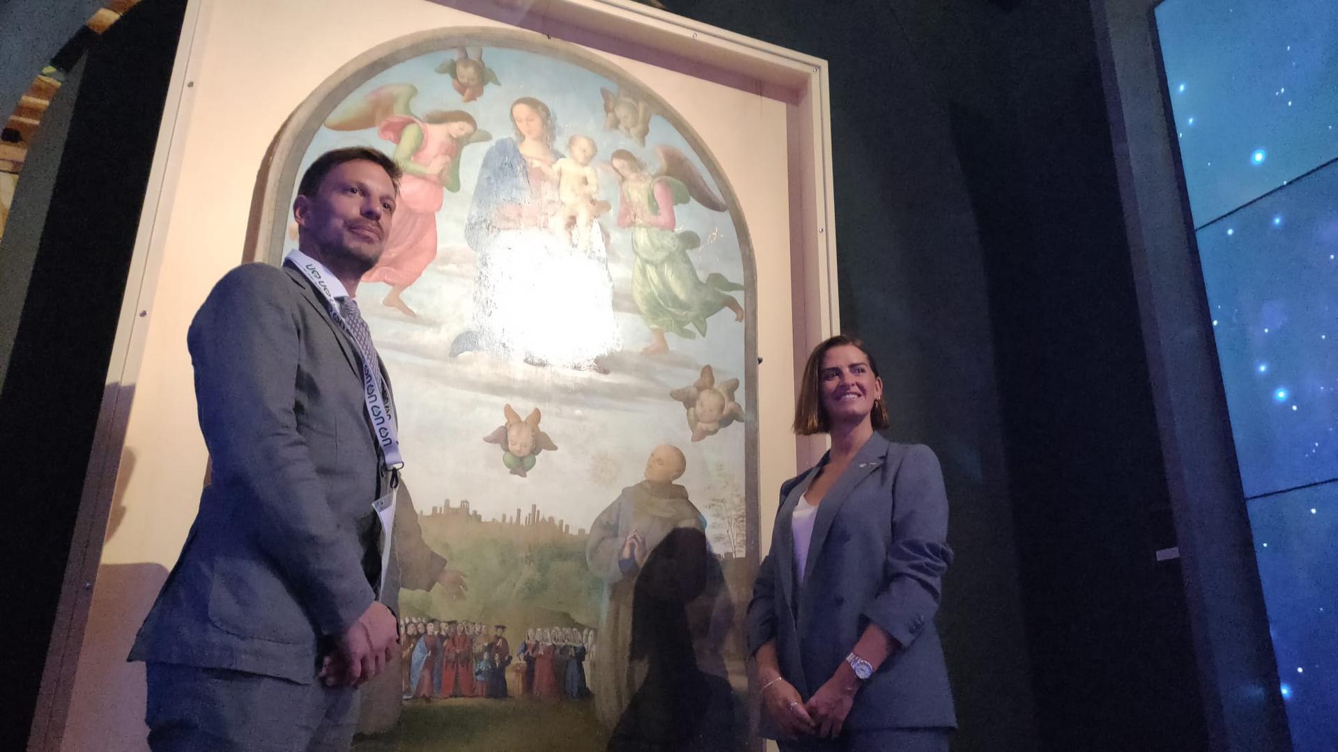 Il Gonfalone della Giustizia del Perugino protagonista a Expo 2025 Osaka 3