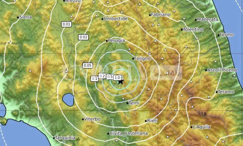 Scossa di terremoto a Massa Martana alle 23.11 di sabato 20 settembre di magnitudo 3,8 1