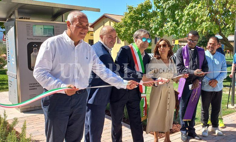 Inaugurata a Branca la 76esima Casa dell’Acqua di Umbra Acque 1