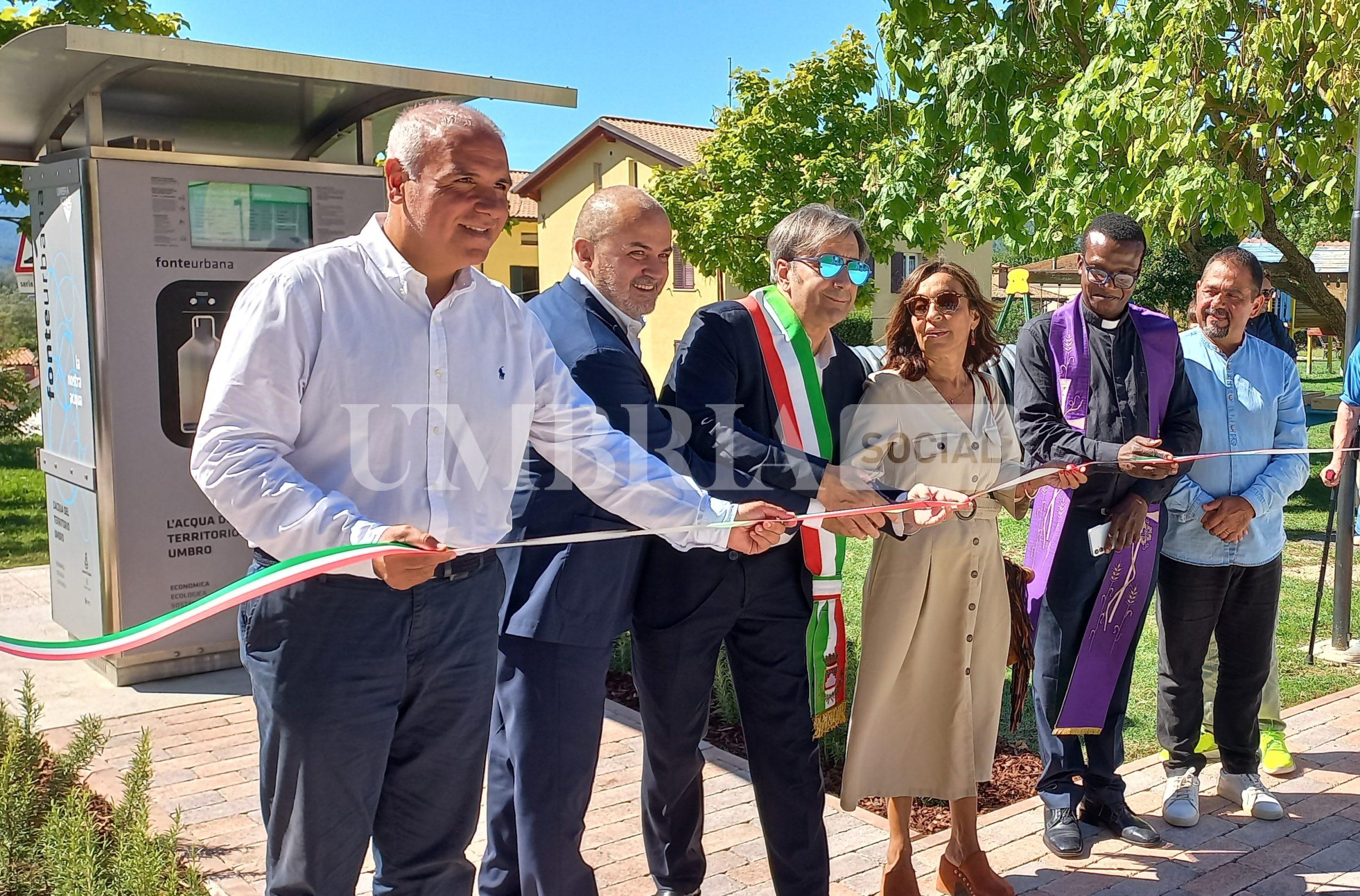 Inaugurata a Branca la 76esima Casa dell’Acqua di Umbra Acque 35
