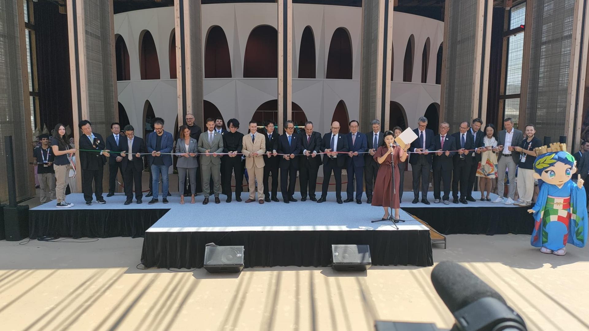 Il Gonfalone della Giustizia del Perugino protagonista a Expo 2025 Osaka 11