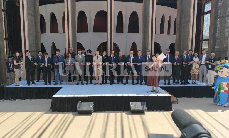 Il Gonfalone della Giustizia del Perugino protagonista a Expo 2025 Osaka 2 Il Gonfalone della Giustizia del Perugino protagonista a Expo 2025 Osaka 1
