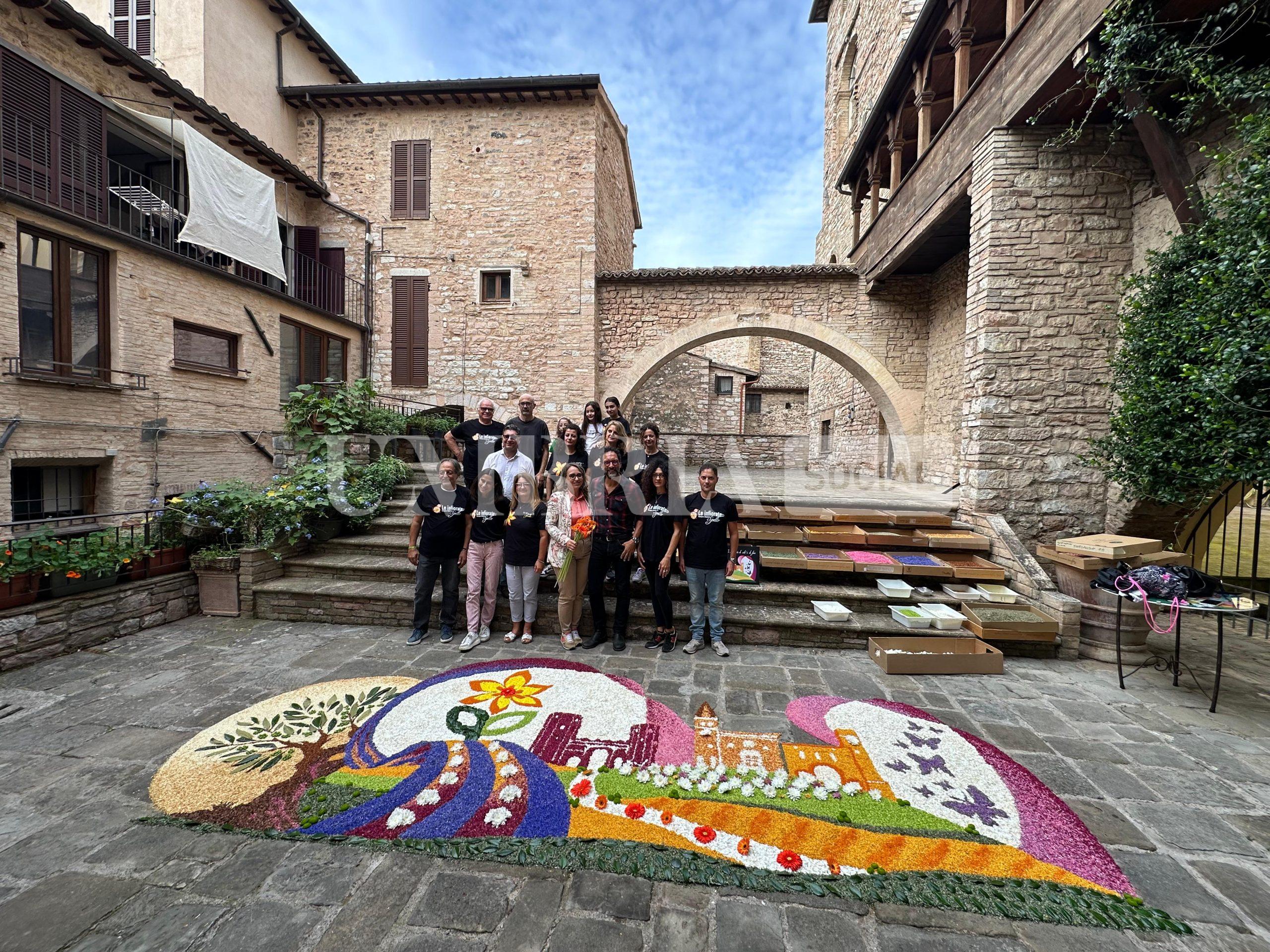 Spello protagonista su Rai 1 con le sue celebri Infiorate 71