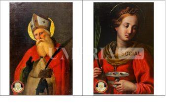 Restituiti dai Carabinieri del TPC a Todi due dipinti trafugati nel 1999 dalla Chiesa di San Biagio 24 Restituiti dai Carabinieri del TPC a Todi due dipinti trafugati nel 1999 dalla Chiesa di San Biagio 23