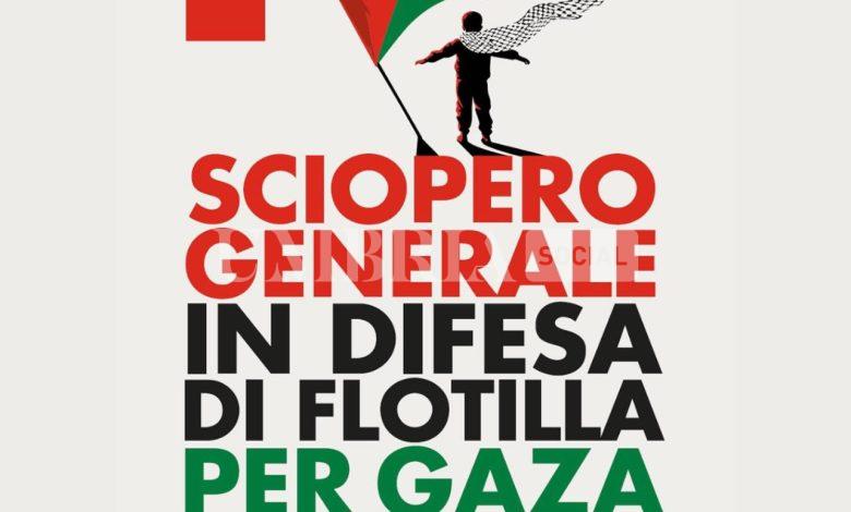 Anche in Umbria sciopero generale in difesa di Flotilla e Gaza: cortei a Perugia e Terni 1