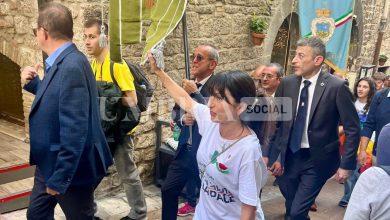 Marcia della Pace, in 50mila da Perugia ad Assisi. Presidente Proietti: “Insieme possiamo cambiare il mondo” (foto) 6