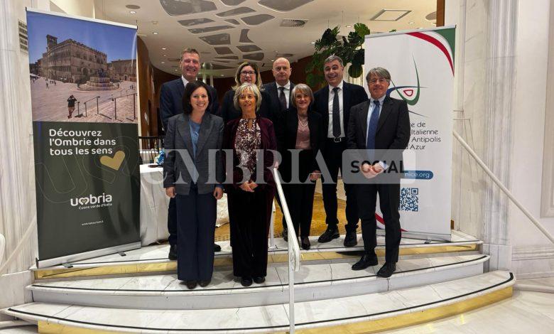 L’Umbria a Nizza per il turismo delle radici: nuove sinergie con il mercato francese tra borghi, cammini ed enogastronomia 2 L’Umbria a Nizza per il turismo delle radici: nuove sinergie con il mercato francese tra borghi, cammini ed enogastronomia 1