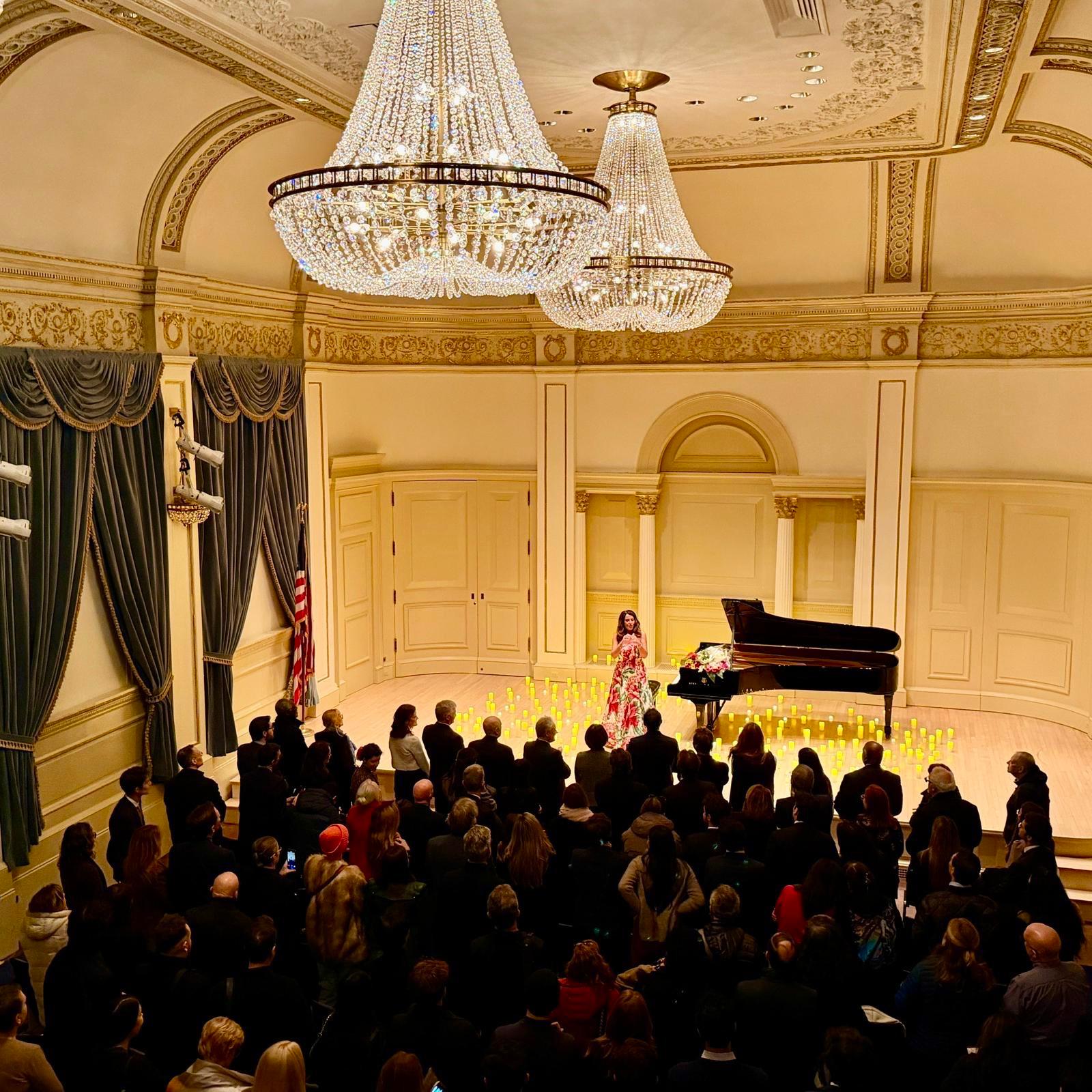 La ternana Cristiana Pegoraro incanta la Carnegie Hall di New York 3