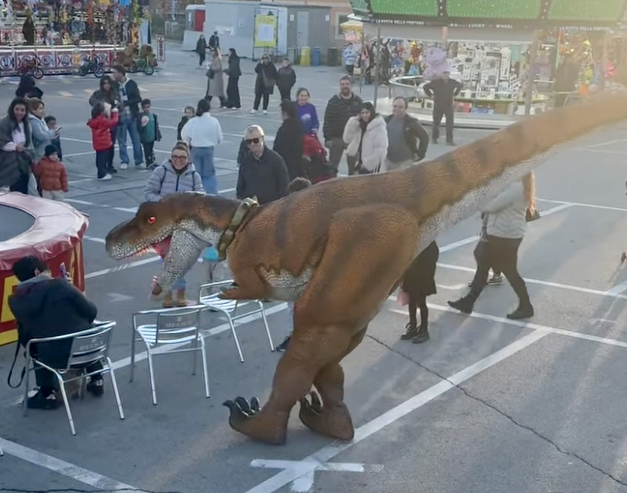 Festa del Bambino al via a Perugia: ai Baracconi sono arrivati i dinosauri (foto) 9