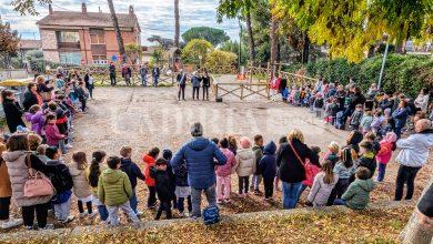 Pieve di Campo festeggia il nuovo parco giochi in Via Stoppani 6
