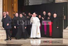 Papa Leone in Umbria: tra Assisi e Montefalco tanti fedeli per il Pontefice (foto) 10