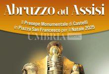 L’Abruzzo porta il suo Natale ad Assisi: il presepe monumentale di Castelli e l’albero dell’Aquila 54