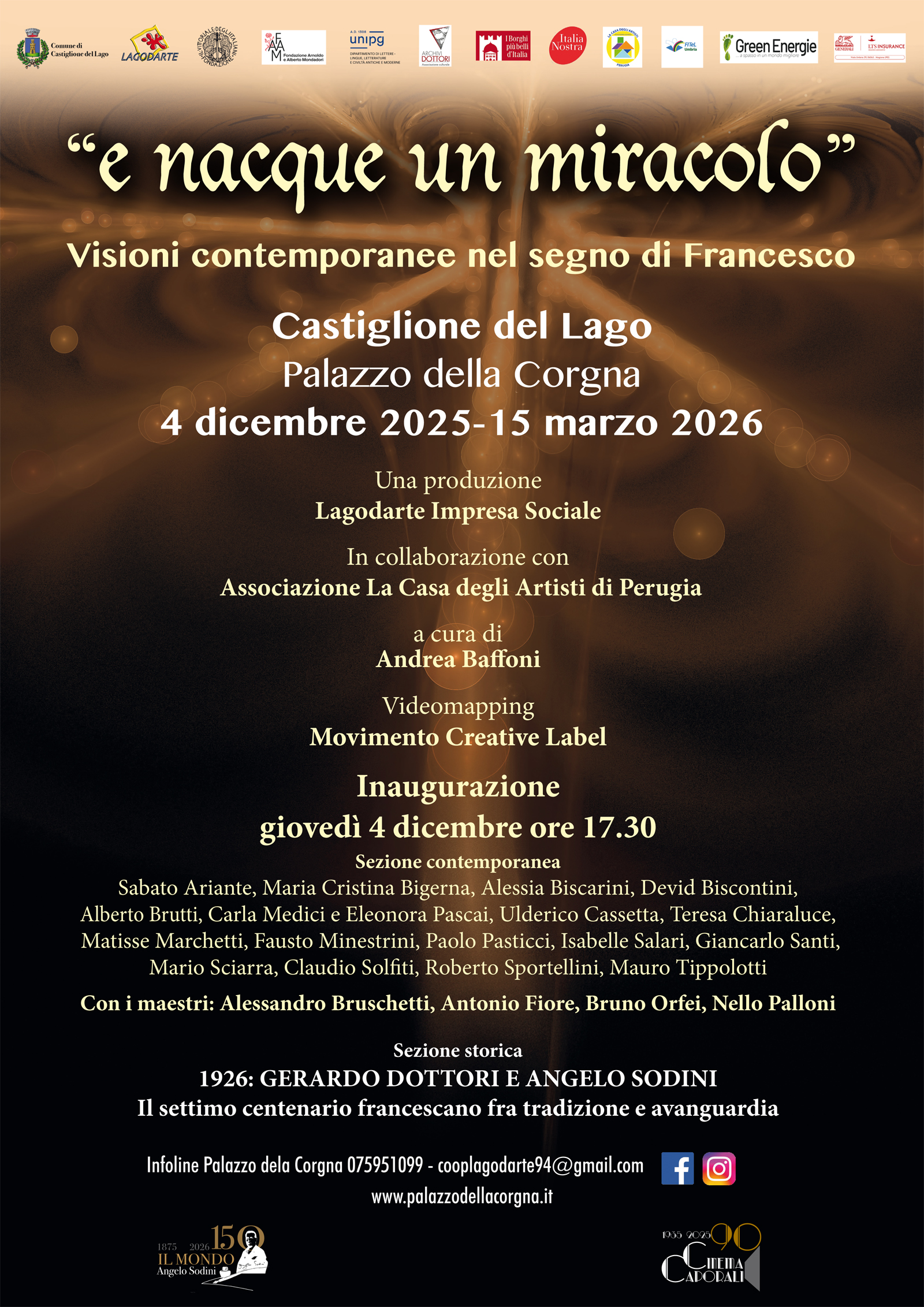 A Castiglione del Lago la mostra su San Francesco “E nacque un miracolo” 9