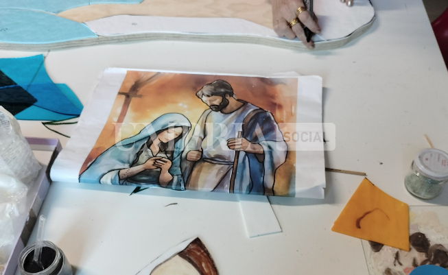 Piegaro inaugura il primo presepe monumentale in vetro d’Italia 2 Piegaro inaugura il primo presepe monumentale in vetro d’Italia 1