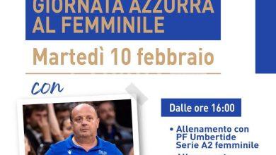 Giornata azzurra al femminile, il CT dell'Italbasket Andrea Capobianco arriva in Umbria 4