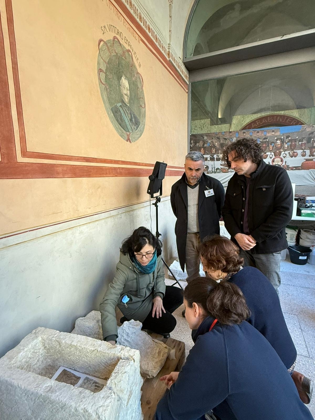 Città della Pieve: visita a Roma per i reperti etruschi recuperati e in restauro 4 Città della Pieve: visita a Roma per i reperti etruschi recuperati e in restauro 3