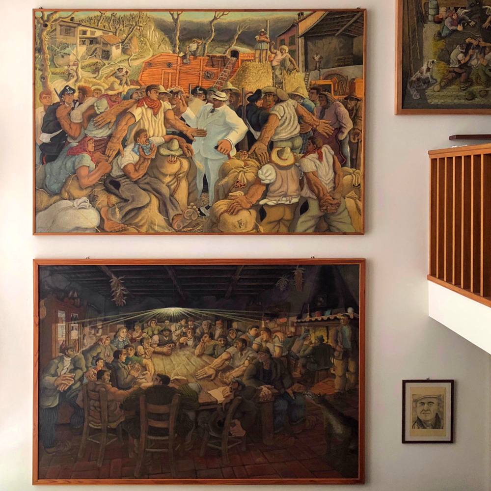 Gubbio, Santa Maria della Vittorina celebra Gino Covili tra arte e San Francesco 14 Gubbio, Santa Maria della Vittorina celebra Gino Covili tra arte e San Francesco 13