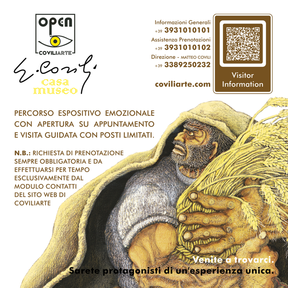 Gubbio, Santa Maria della Vittorina celebra Gino Covili tra arte e San Francesco 18 Gubbio, Santa Maria della Vittorina celebra Gino Covili tra arte e San Francesco 17