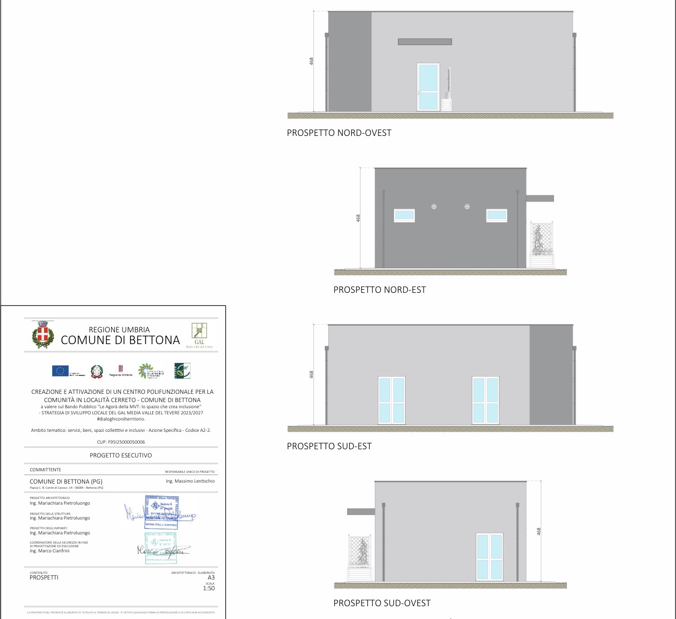 Bettona, via definitivo al nuovo centro polifunzionale a Cerreto 4 Bettona, via definitivo al nuovo centro polifunzionale a Cerreto 3