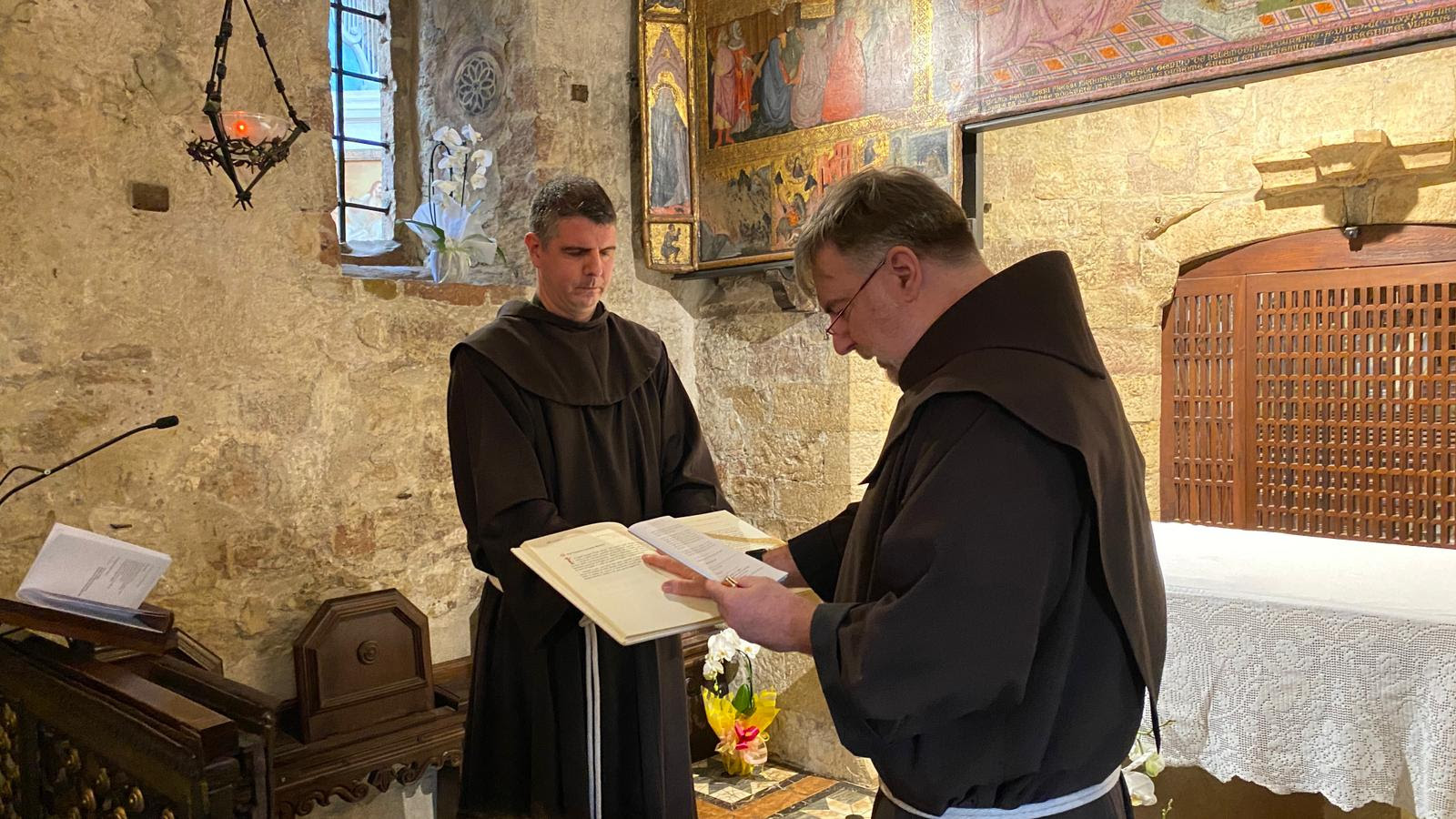 Nuova guida per i Frati Minori: eletto Ministro provinciale padre Marco Vianelli (foto) 4 Nuova guida per i Frati Minori: eletto Ministro provinciale padre Marco Vianelli (foto) 3