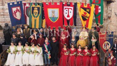 Calendimaggio di Assisi, svelate le Madonne Primavera: al via la Festa (foto+video) 11