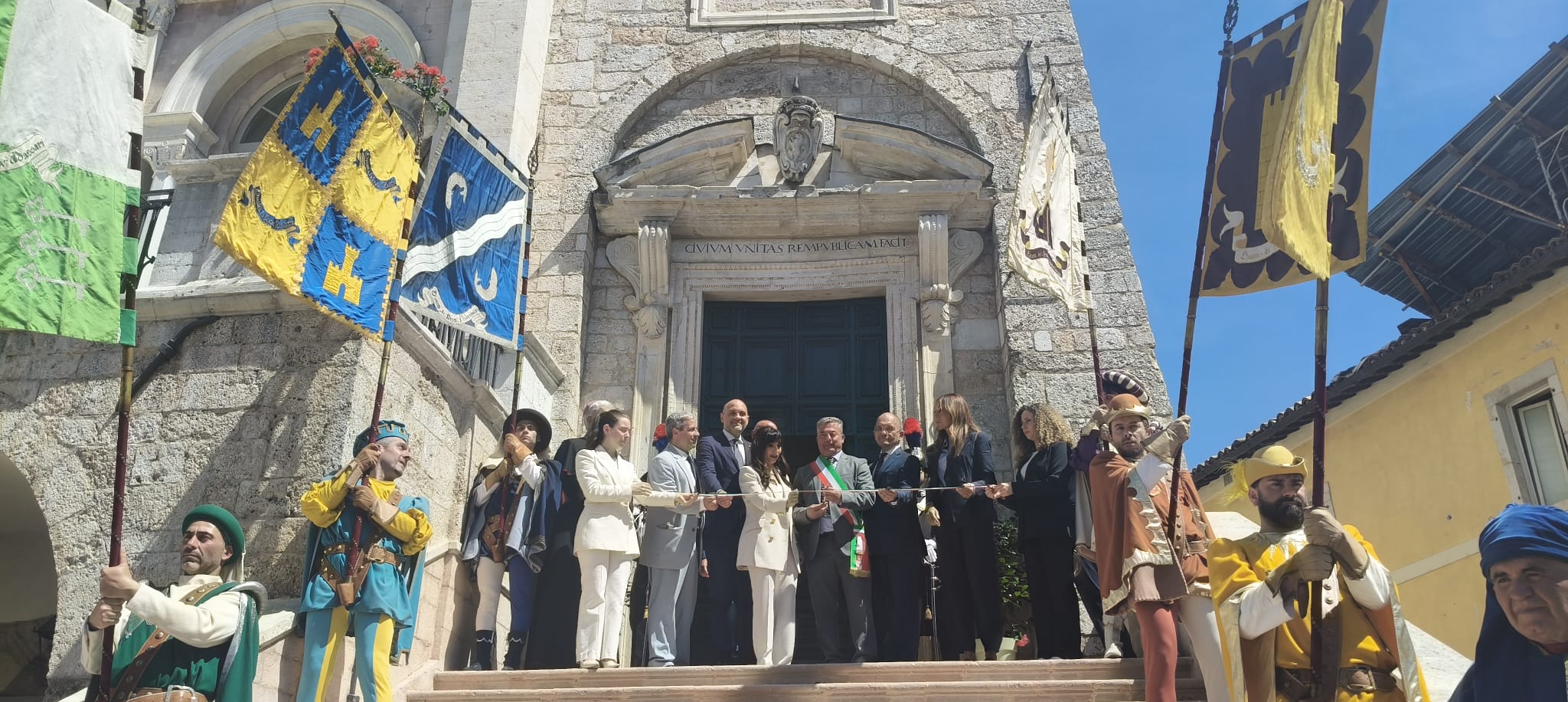 Norcia, riapre il Palazzo Comunale: simbolo della ricostruzione post sisma 16 Norcia, riapre il Palazzo Comunale: simbolo della ricostruzione post sisma 15