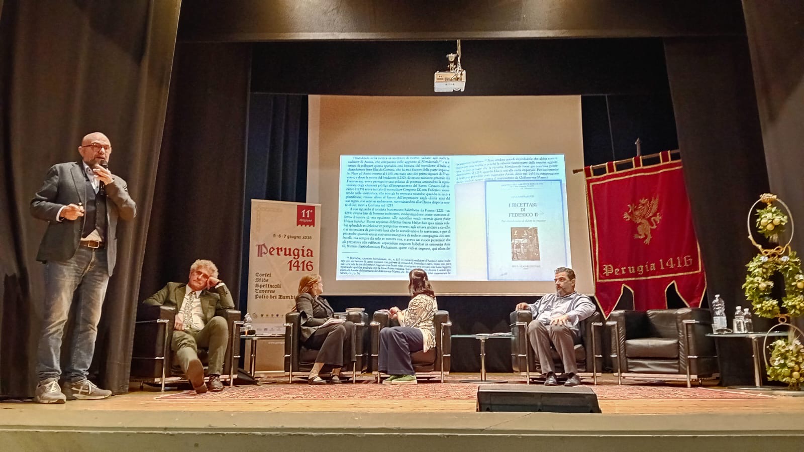 Ricette e usi di tavola in Italia fra Medioevo e Rinascimento: convegno di successo a Perugia (foto) 46 Ricette e usi di tavola in Italia fra Medioevo e Rinascimento: convegno di successo a Perugia (foto) 45
